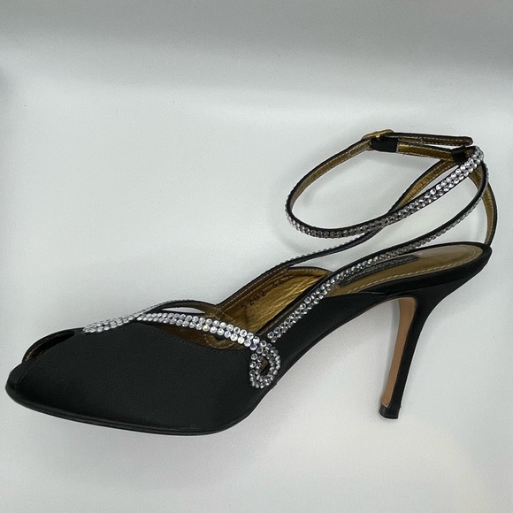 Peep Toe Dolce & Gabbana Satin Pumps - Picture 9 of 16